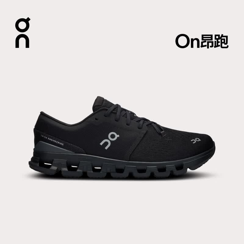 On  Cloud X 4 пһۺѵЬ Black/Eclipse ʳ/ɫ 43 (275mm)