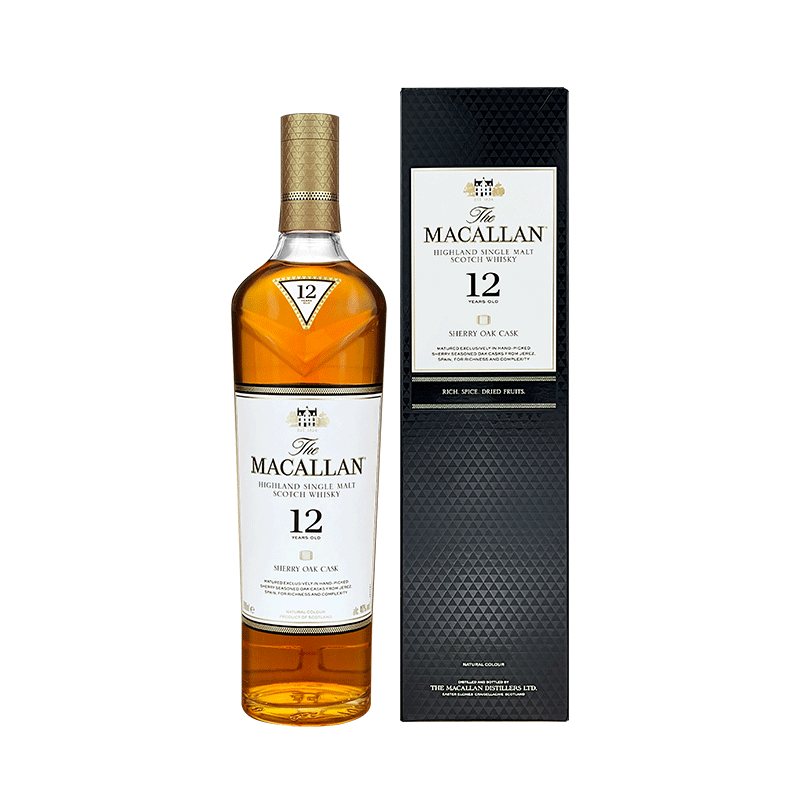 ףMACALLANո һѿʿ 12ѩͰ Ӣ ԭƿ 羳ֱ 12ѩͰ700ml-װ613Ԫ