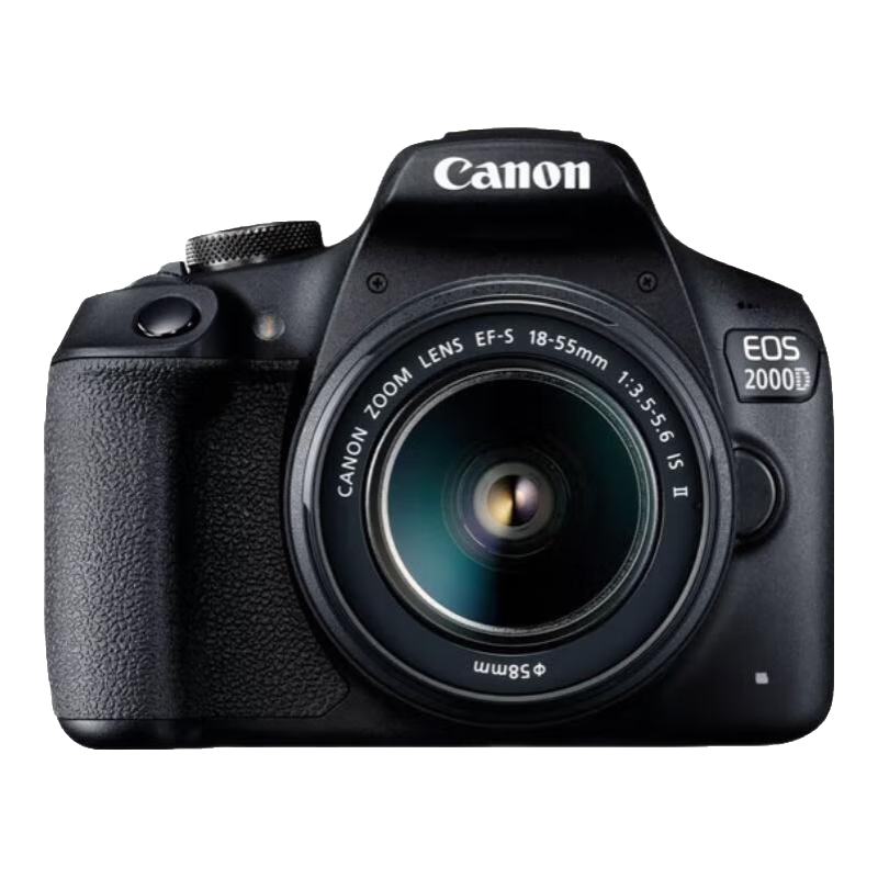 ���ܣ�Canon��EOS 2000D ���ż�������� APS-C���� ������������� 2000D+18-55mm IS II ��ͷ�׻�