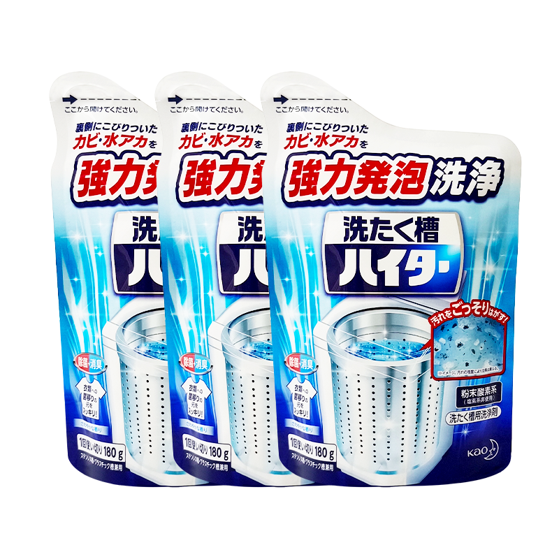 ������KAO���ձ����ڻ���ϴ�»�����ϴ�����ù�Ͳ������ϴ��ĩ ϴ�»���ϴ��180��3��װ 52.8Ԫ