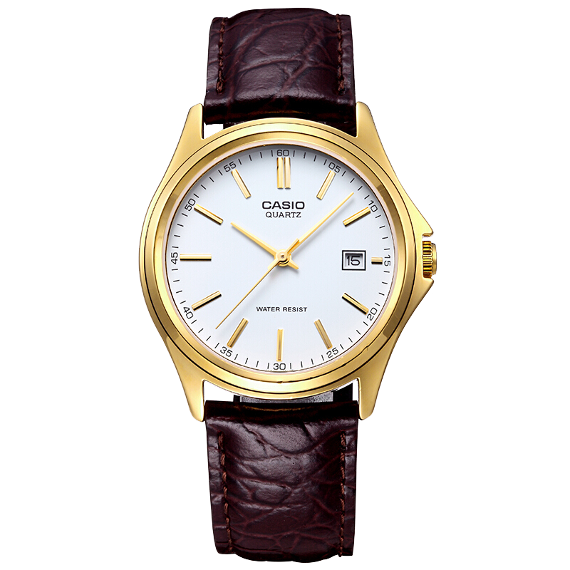 卡西欧(CASIO)手表简约休闲石英指针皮带手表MTP-1183Q-7A