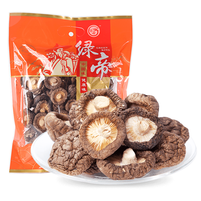 绿帝 古田香菇冬菇 山珍干货食用菌 无熏硫 剪脚香菇150g