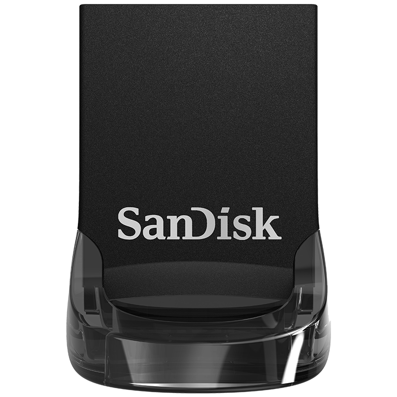 闪迪（SanDisk）32GB USB3.1 U盘 CZ430酷豆 黑色 读速130MB/s 车载U盘 小身材 大容量