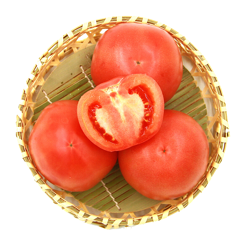 京百味 云南硬粉番茄 1.25kg 简装 新鲜蔬菜