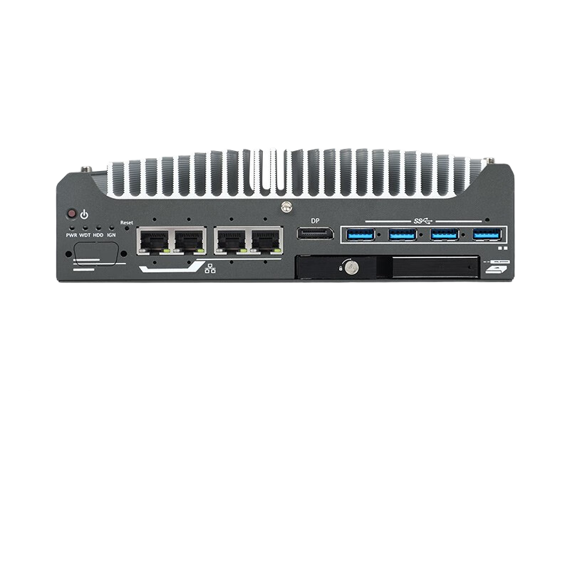 DongtintechǶ��ʽ���ػ�i9���12����ҵ���������޷��Ƚ����ͼ�������ص������ܼ�ʻ�Զ����豸�˿ڿɶ��� DTB-3094-H610E I3-12100/8G/256G/24V