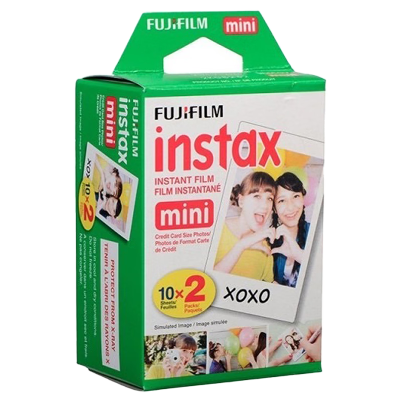 FUJIFILM/��ʿ ��������ֽ���� MINI/WIDE/SQϵ�� 3��/����5��/����4�� ��װ��� �ױ�MINI��ֽ*20�� �ٷ����� 129Ԫ