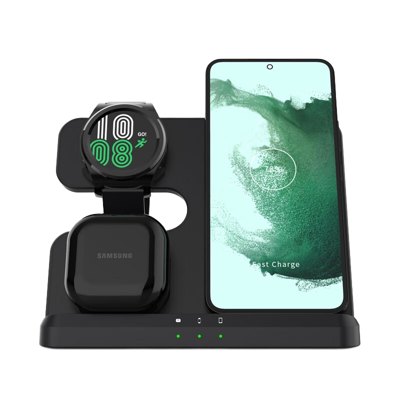 Ӫīһ ߳Galaxy WatchֱһS22/21ֻNote10+/Z Flip5/4/3ʽ֧߳ܵ źڡһحqiЭ֤