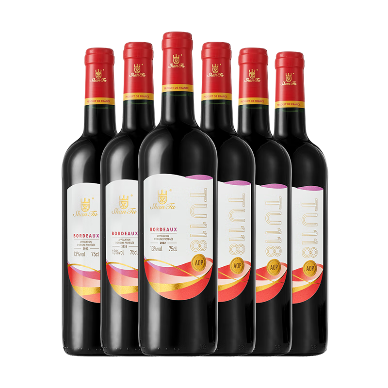 ɽͼ��ShanTu��TU118�ɺ����Ѿ�750ml ����ԭƿ���� ������AOP���Ѿ� ԭƿ�ɺ� 6ƿ����װ-��ֵ