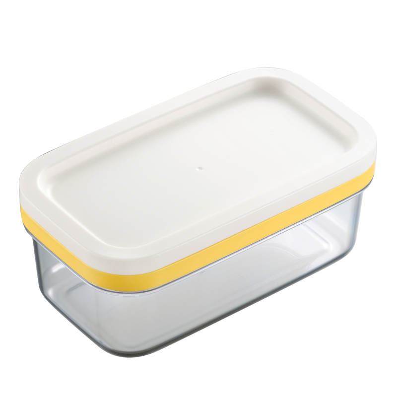 妃汐蒂 黄油盒牛油盒黄油切割器奶酪保鲜盒密封收纳盒切割保存盒 1个