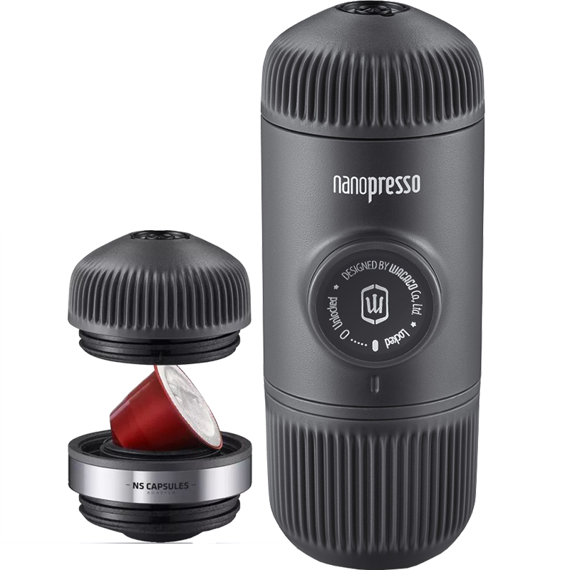 Wacaco Nanopresso意式浓缩咖啡机手压便携式水杯壶户外家用迷你两用 咖啡粉+胶囊二合一