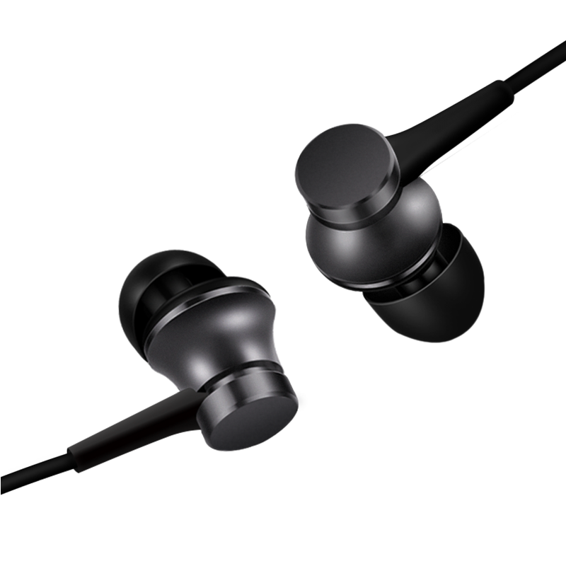 小米活塞耳机 清新版 黑 入耳式手机耳机 通用耳麦