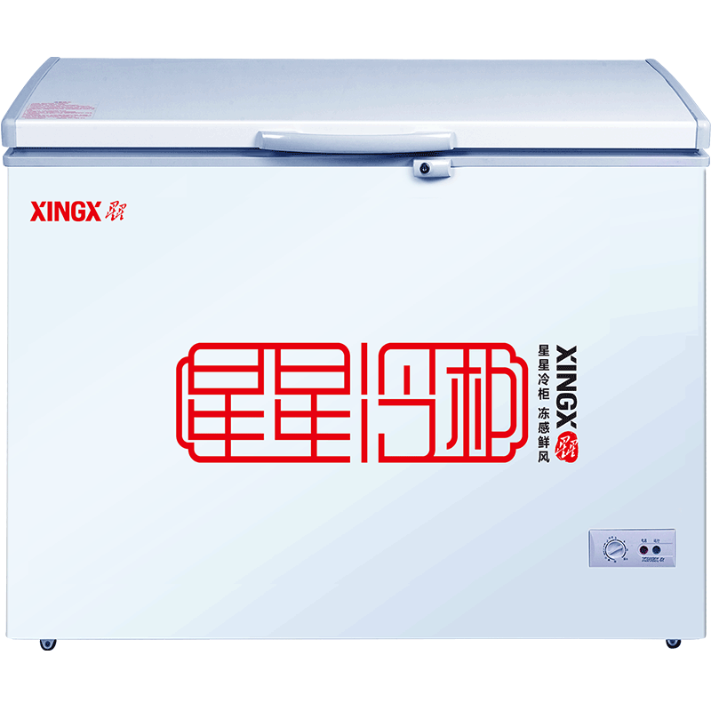星星（XINGX） 219升 商用家用单温单箱冰柜 冷藏冷冻转换冷柜 顶开门冰箱 BD/BC-219E