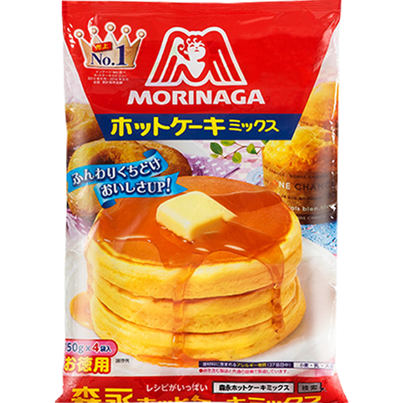 日本进口 森永（Morinaga）松饼粉600g 蛋糕粉 面包粉 小麦粉 早餐面包粉 华夫饼粉 烘焙原料