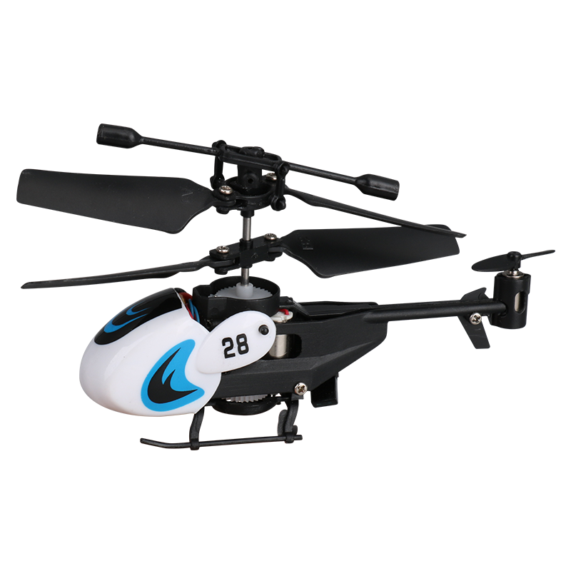 Dwi 指尖直升机 3.5通道 迷你直升飞机 口袋飞行器耐摔遥控飞机摇控航模型充电 儿童玩具 简洁白-3.5通 标配套餐