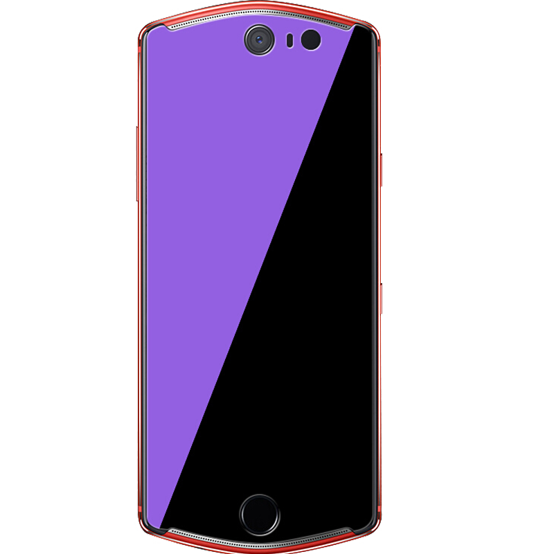 NewYi 全屏美图 T8S钢化膜 蓝光手机保护贴膜 美图T8-全屏覆盖透明抗蓝光钢化膜+后膜