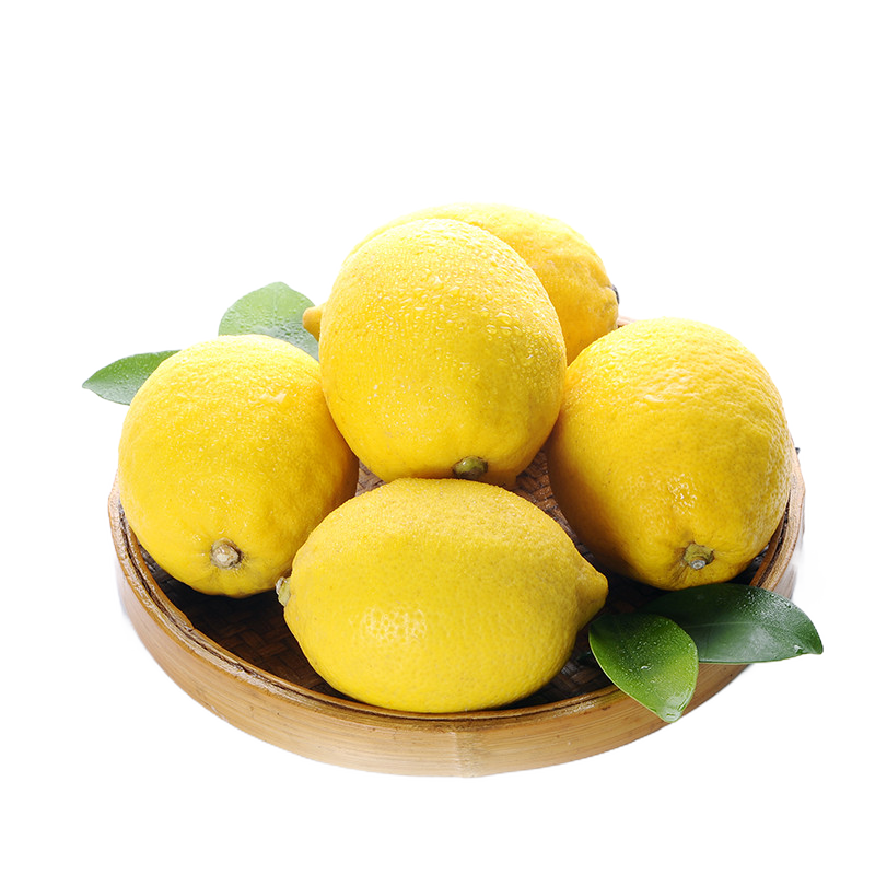 满满多 四川安岳黄柠檬3斤大果 约12-18个新鲜水果 
