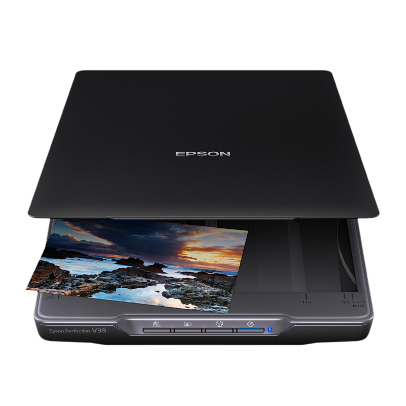 ��������EPSON�� V39 ��ɫ�����ĵ�ɨ���� ���ð칫��Я OCR��ƴ������ V39�����V37���䣩 599Ԫ