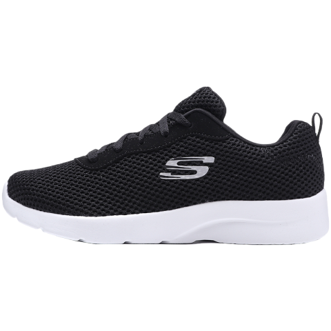 斯凯奇 SKECHERS 经典休闲鞋 女子运动鞋 跑步鞋 66666177/BKW 黑色 /白色 36 码 US6码