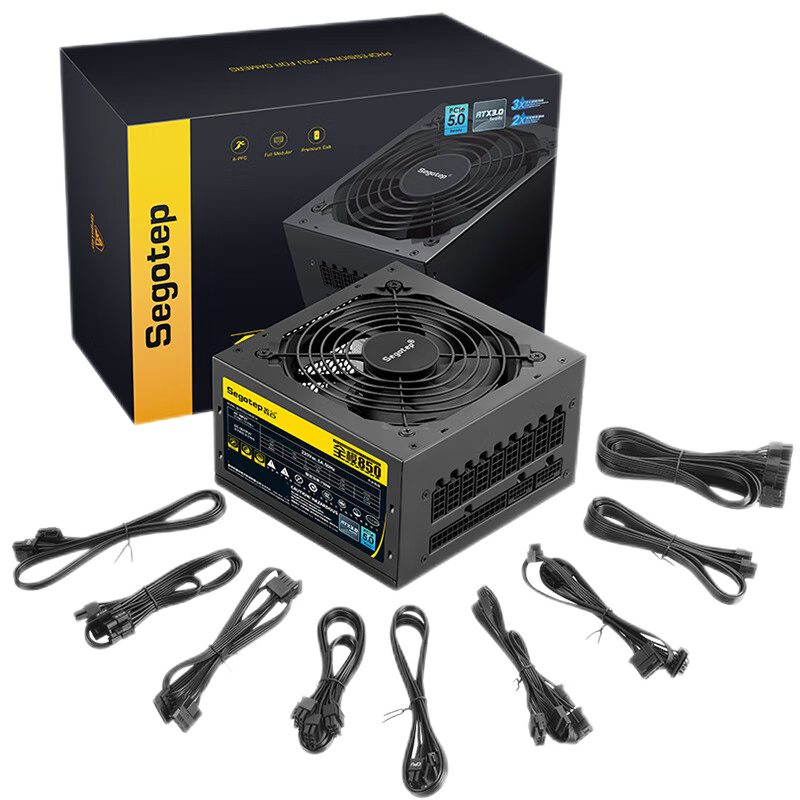 ιȣSegotep750W ȫģ850ԴԭPCIE5.0/12VHPWRֱ幩/ȫģ黯/PCIE5.0/֧4070TiԿ299Ԫ