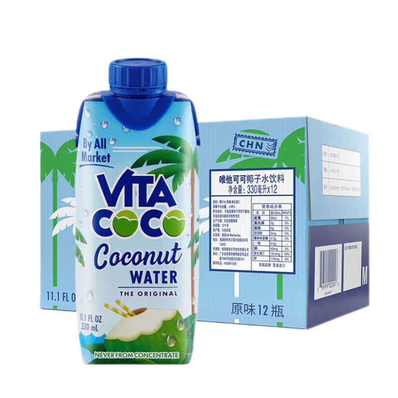 ΨɿɣVita CocoȻҬˮҬ֭Ϲ֭ Ҭ  NFC ͥ 곤Ƽ330ml*1281.9Ԫ