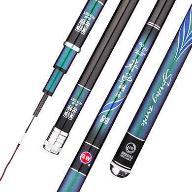 光威鱼竿春雨轻量28调台钓竿碳素超轻超硬钓鱼竿手竿综合竿鲫鱼鲢鳙杆