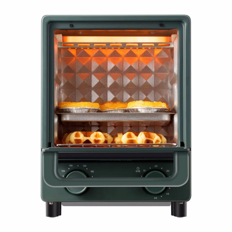 九阳joyoung电烤箱小型家用立式烘培蛋糕迷你多功能蒸烤箱高颜值全