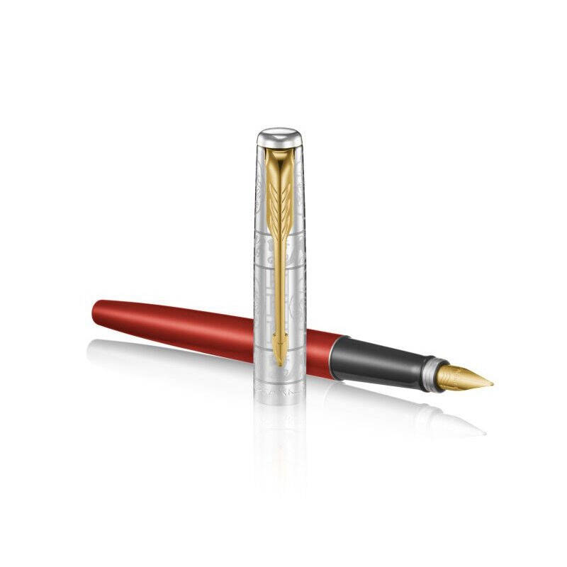 派克(parker)钢笔 乔特系列中国腾龙墨水笔 - 喵喵折