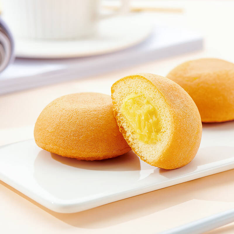 达利园蛋黄派星冰淋派菠萝味600g24枚早餐代餐蛋糕点心办公室甜品3件