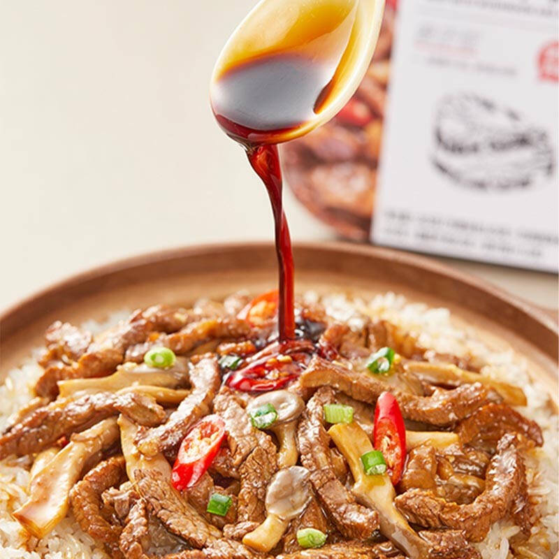 莫小仙自热米饭菌菇牛肉煲仔饭265g盒方便食品炒饭速食快餐懒人3件
