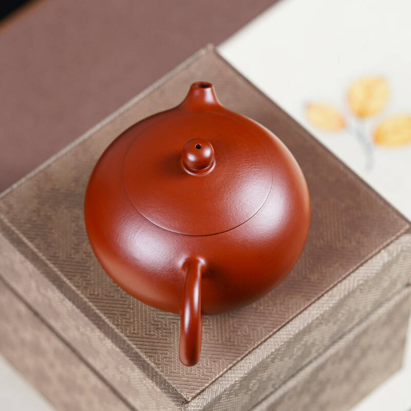 京东京造宜兴紫砂壶原矿朱泥手工茶壶泡茶壶功夫茶具朱泥西施壶250ml