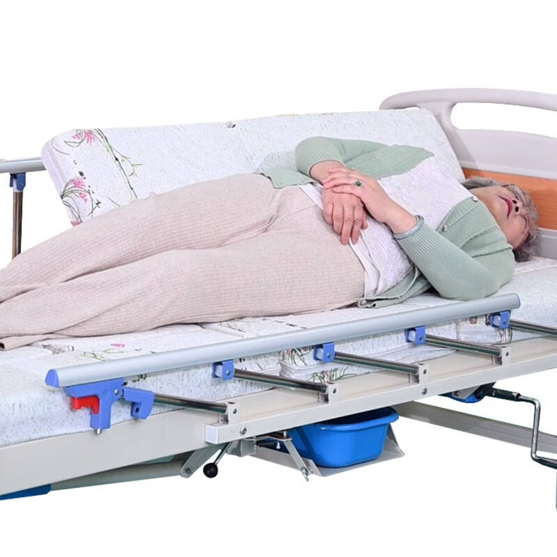 医用病床 医用瘫痪病人家庭手动升降翻身非电动 中曲护理床 - 喵喵折