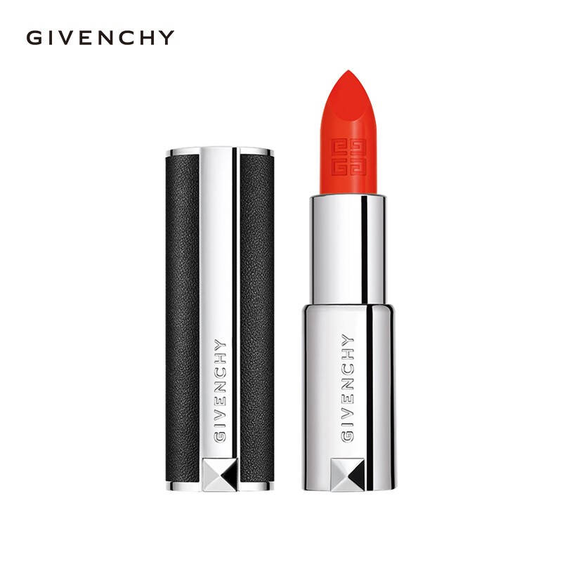 纪梵希(givenchy) 高定香榭天鹅绒唇膏(小羊皮) 口红 n316 元气橘 3.