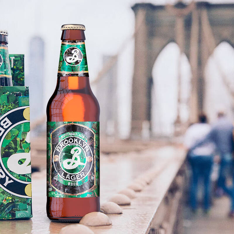 布鲁克林brooklyn啤酒拉格精酿啤酒330ml6瓶礼盒装3件