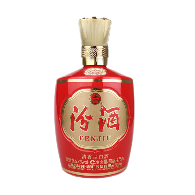 汾酒清香型53度巴拿马基础版475ml