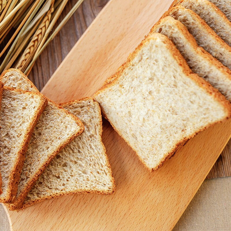 宾堡bimbo本色切片面包杂粮吐司切片面包早餐食品代餐2袋组合装800g