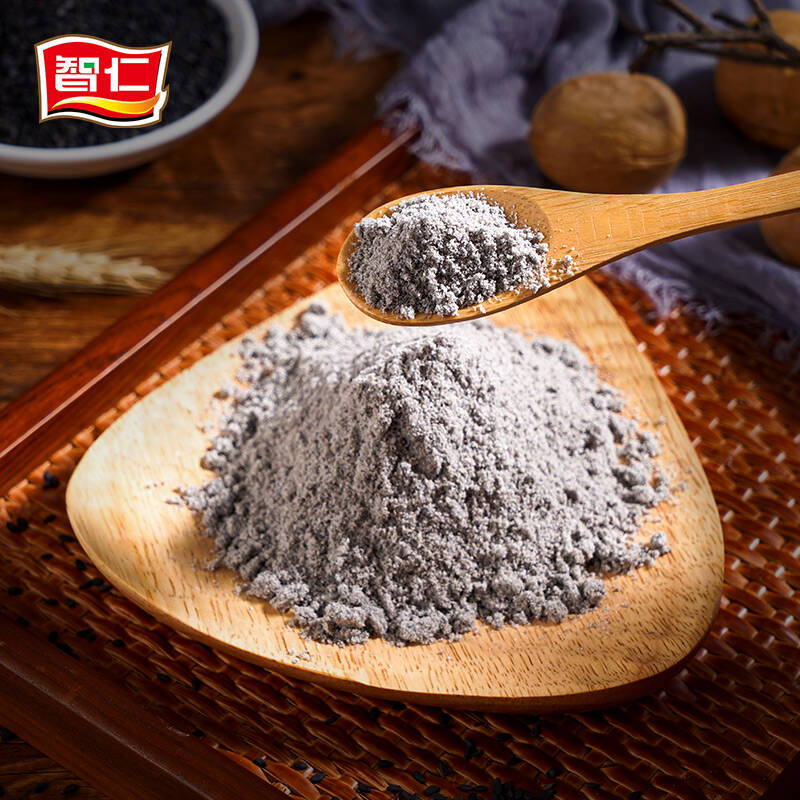 智仁中老年加钙型纯香黑芝麻糊700g小袋装营养代早餐粥2件