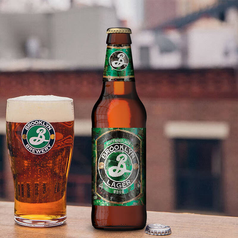布鲁克林brooklyn啤酒拉格精酿啤酒330ml6瓶礼盒装3件