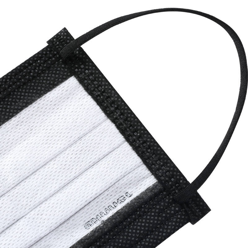 稳健winner口罩医用护理防尘无菌级细菌过滤率大于95口罩黑色独立包装